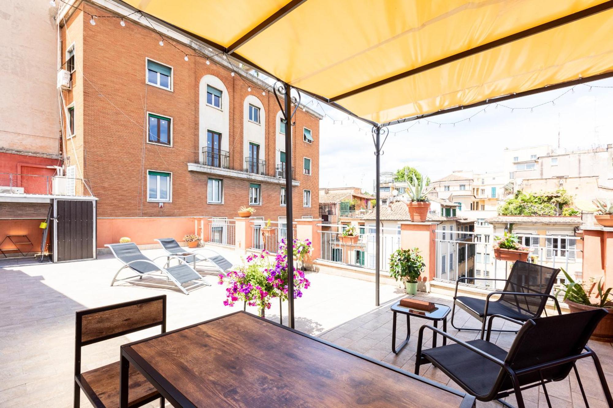 Exclusive View Trastevere Terrace - Collection Apartment Rome