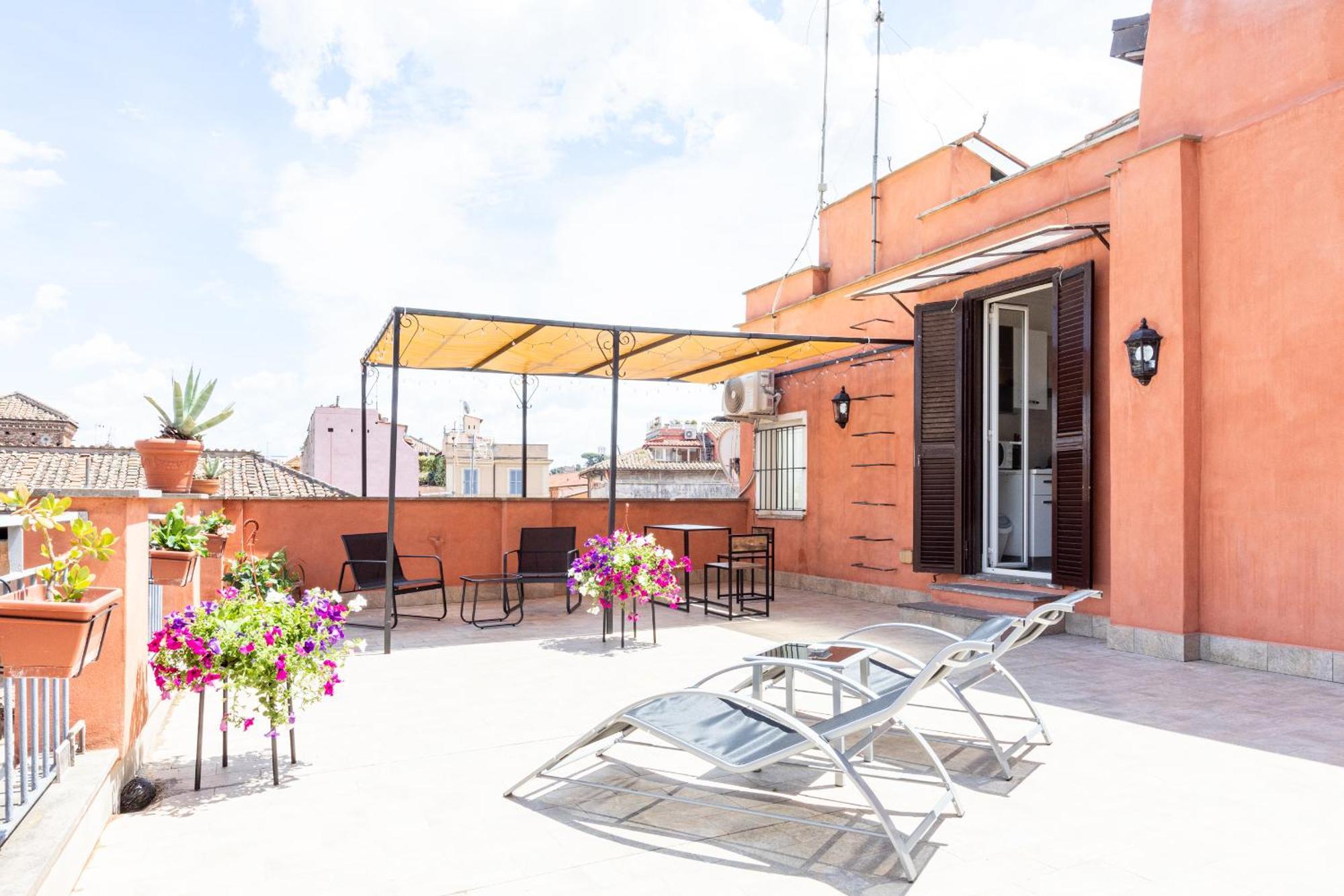 Exclusive View Trastevere Terrace - Collection Apartment Rome